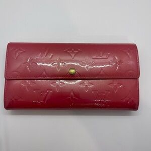 LVv205# Louis Vuitton Vernis Pink